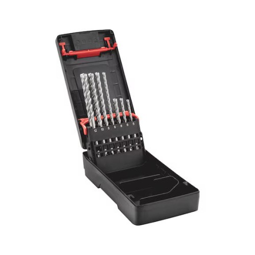 Zestaw wierteł udarowych 4-ostrzowych SDS Plus 7 sztuk WURTH