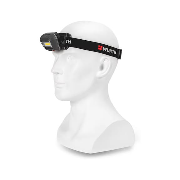 Latarka czołowa LED akumulatorowa Ergopower Sensor WURTH USB-C 280 lm