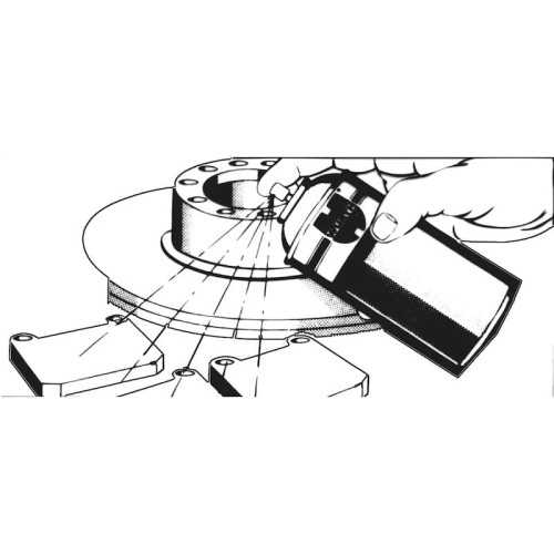 Pasta montażowa HSP 1400 spray 300ml WURTH wysokotemperaturowa ochrona