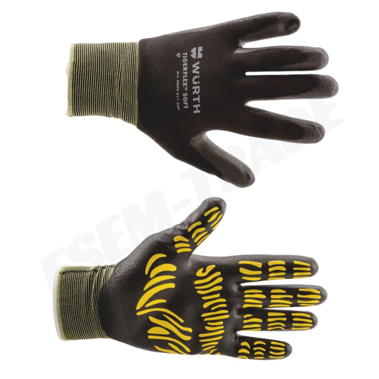 Rękawice ochronne WURTH Tigerflex Soft r. 8 - 1 para