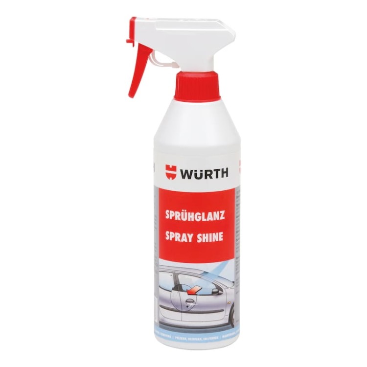 Wosk w płynie QUICK DETAILER nabłyszczający do lakieru WURTH 500 ml