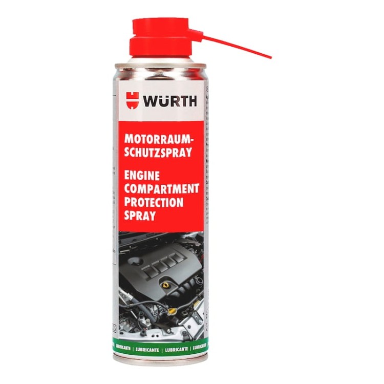 Spray ANTYKUNA WURTH 250ml - ochrona komory silnika przed kunami