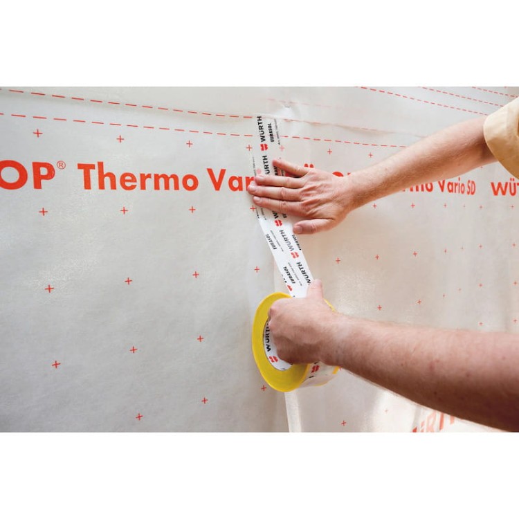 Klejąca taśma uszczelniająca EURASOL WURTH 60 mm x 25 m