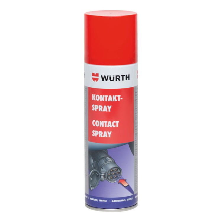 Spray do styków KONTAKT SPRAY 300 ml WURTH - czyści styki