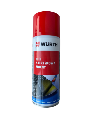 Klej w sprayu natryskowy MOCNY WURTH 400 ml