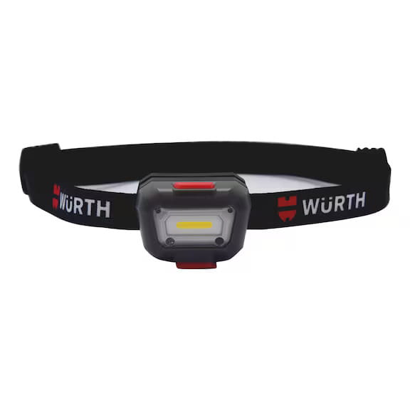 Akumulatorowa latarka czołowa LED Ergopower (USB-C) 160 LM WURTH