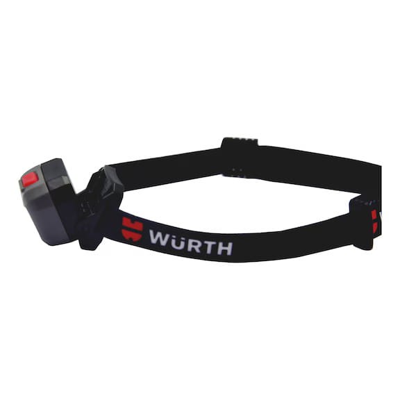 Akumulatorowa latarka czołowa LED Ergopower (USB-C) 160 LM WURTH