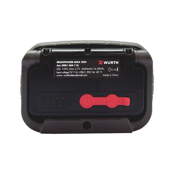 Lampa ręczna akumulatorowa LED 10W 1000LM WURTH