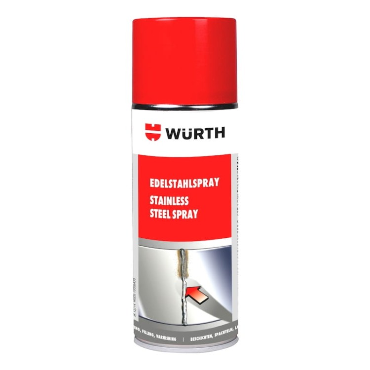 Stal nierdzewna w sprayu WURTH 400 ml