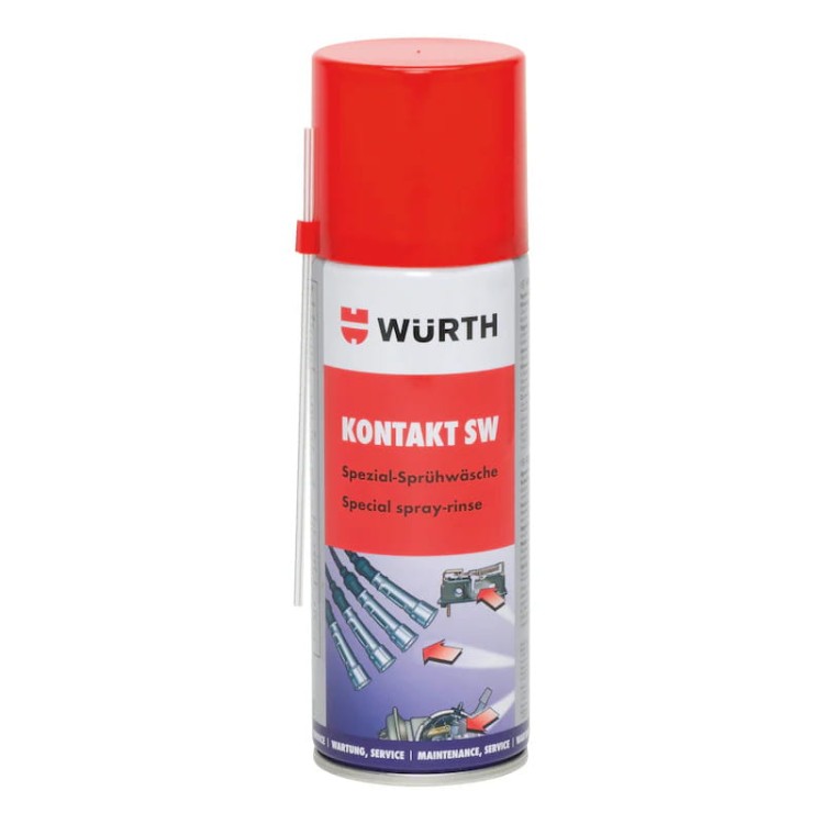 Spray do styków SW - zmywacz do konektorów WURTH 200 ml