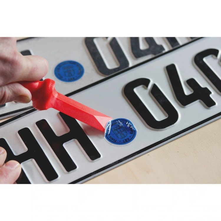 Zestaw skrobaków plastikowych 2 szt. WURTH do naklejek etykiet brudu