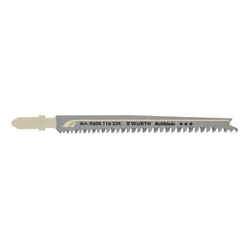Brzeszczot do wyrzynarki drewno WURTH Multiblade 90mm 5 szt. trzy gwiazdki