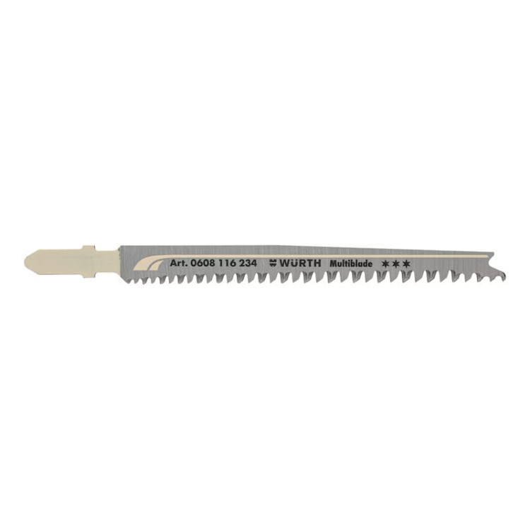 Brzeszczot do wyrzynarki drewno WURTH Multiblade 90mm 5 szt. trzy gwiazdki