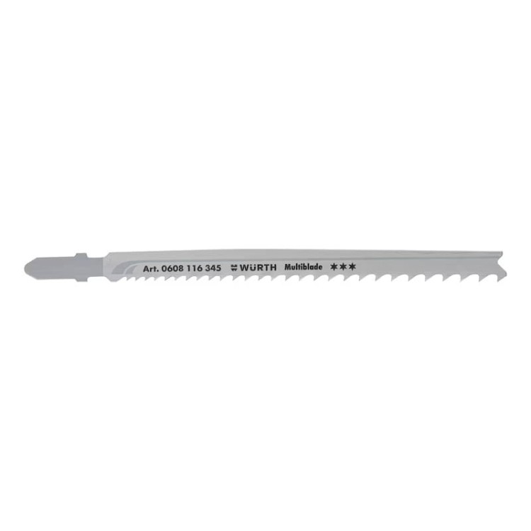 Brzeszczot do wyrzynarki budowlany WURTH Multiblade 105mm 5 szt. trzy gwiazdki