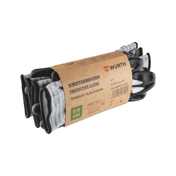 Rękawice ochronne WURTH Tigerflex Plus Ecoline r. 8 - 1 para