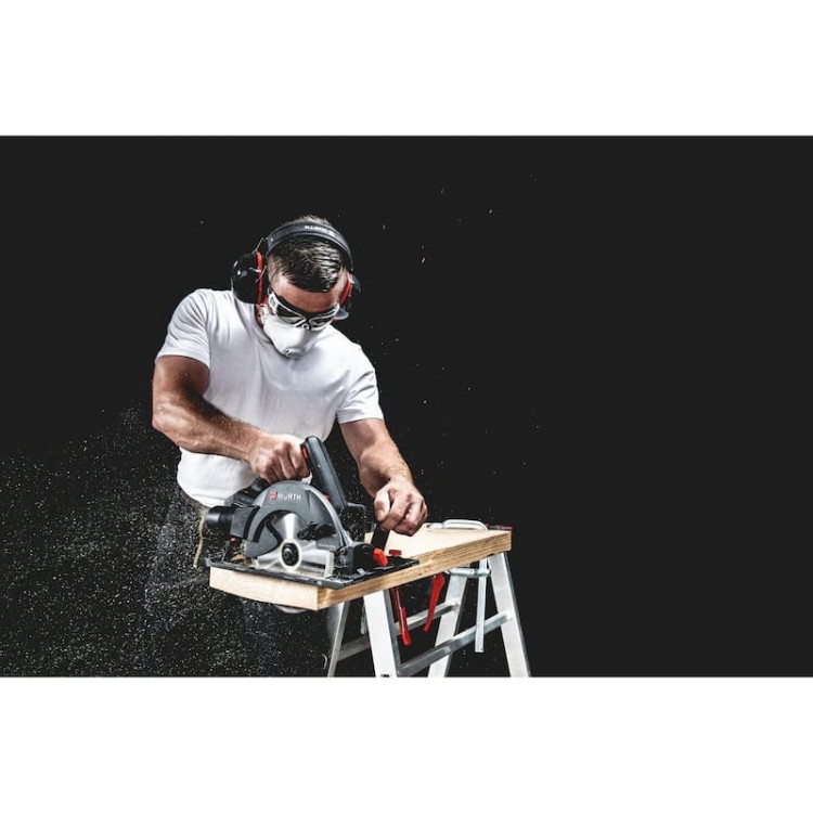 Ochronniki słuchu WNA 200/F Würth regulowane pałąk fluorescencyjne SNR