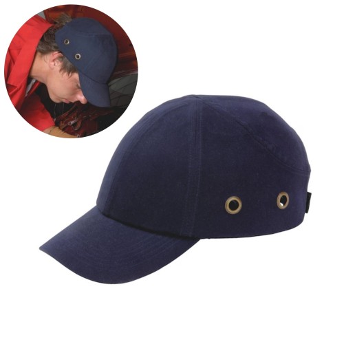 Czapka ochronna z daszkiem WURTH granatowa EN812 regulacja 54-59cm