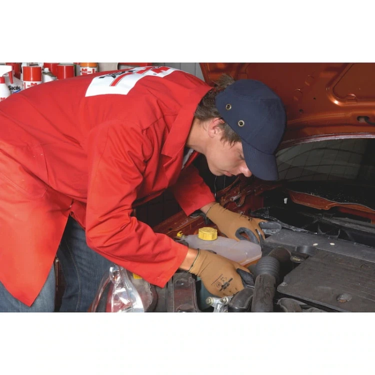 Czapka ochronna z daszkiem WURTH granatowa EN812 regulacja 54-59cm