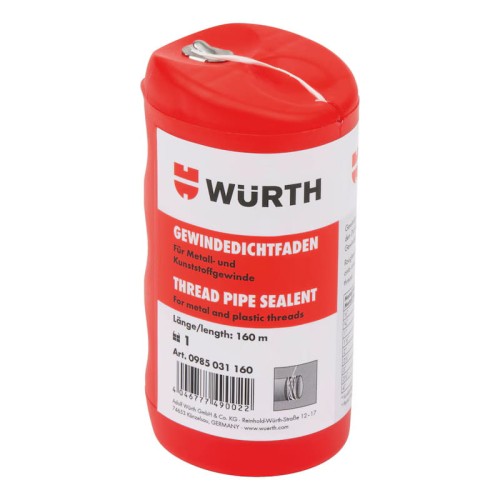 Nić do uszczelniania gwintów Würth 160m taśma uszczelniająca DVGW -20°C