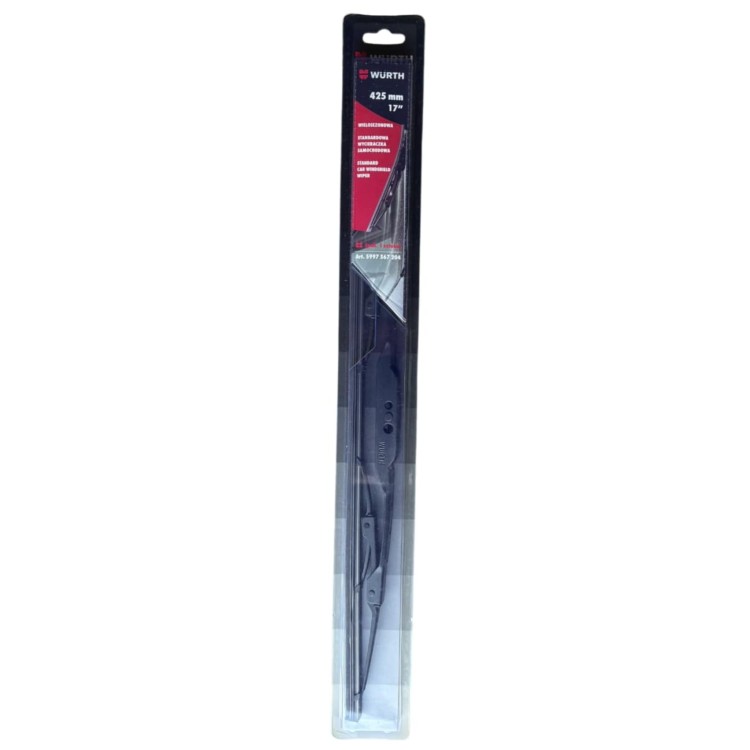 Wycieraczka samochodowa metalowa 480 mm 19" Standard WURTH