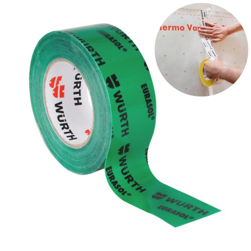 Taśma uszczelniająca EURASOL GREEN M1 50mmx25m WURTH hermetyczna