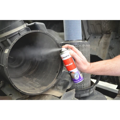Spray do rozruchu silnika Start-Rapid łagodne dla akumulatora WURTH 300 ml
