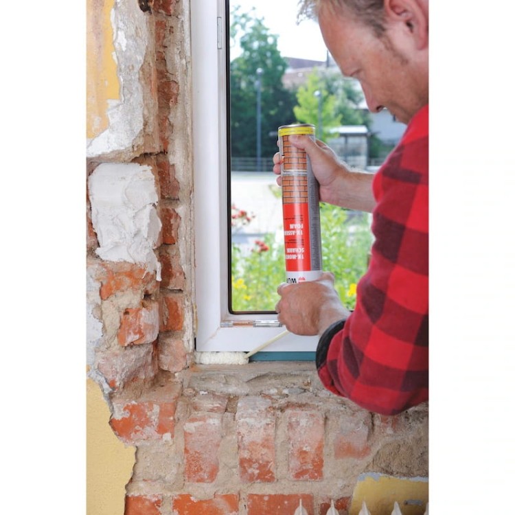 Piana Montażowa Letnia WURTH 750ml 1K Wężyk Izolacja Uszczelnianie