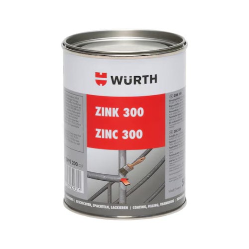 Cynk 300 powłoka antykorozyjna, lakier WURTH 500 ml