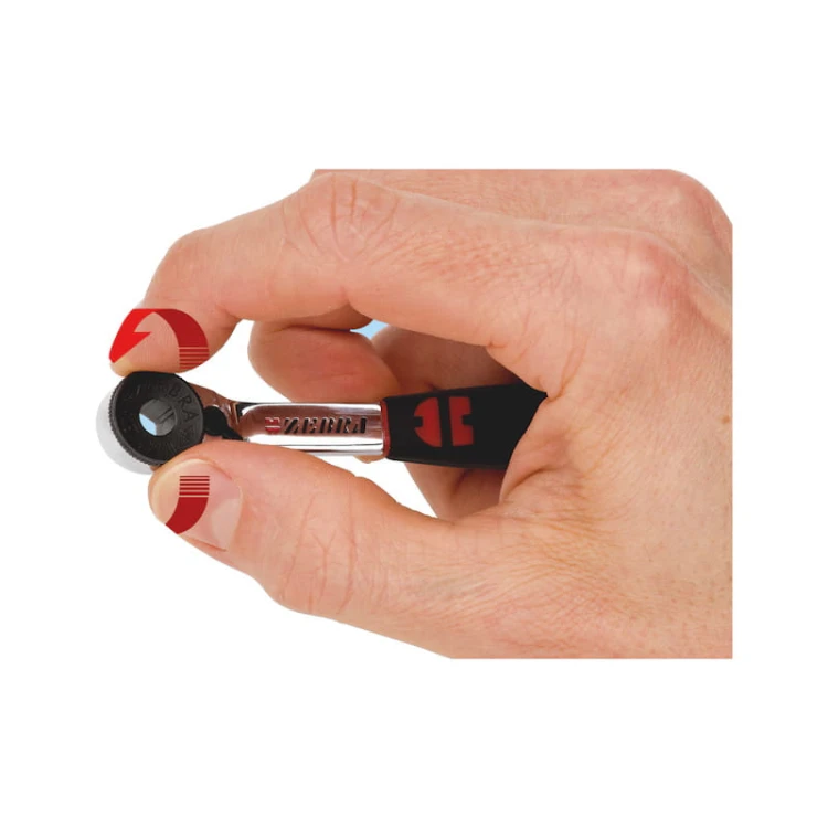 Zestaw kluczy nasadowych 1/4 WURTH MULTI mini 23el grzechotka wieloprofil