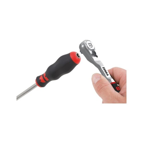 Pokrętło z grzechotką 1/4 WURTH pyłoszczelne IP5X 72 zęby 136mm