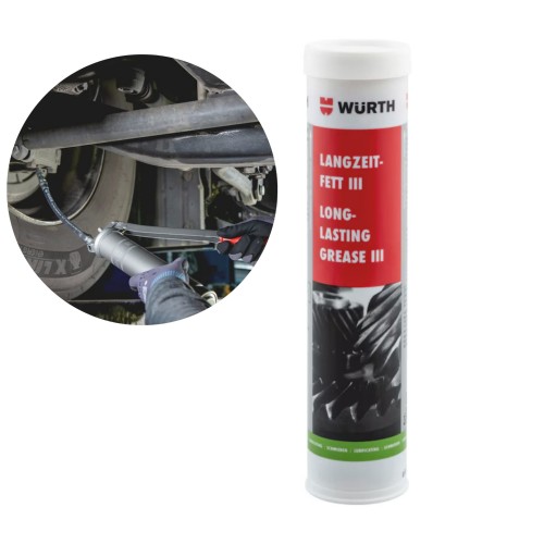 Smar trwały III WURTH 400g litowy EP do wysokich obciążeń uniwersalny