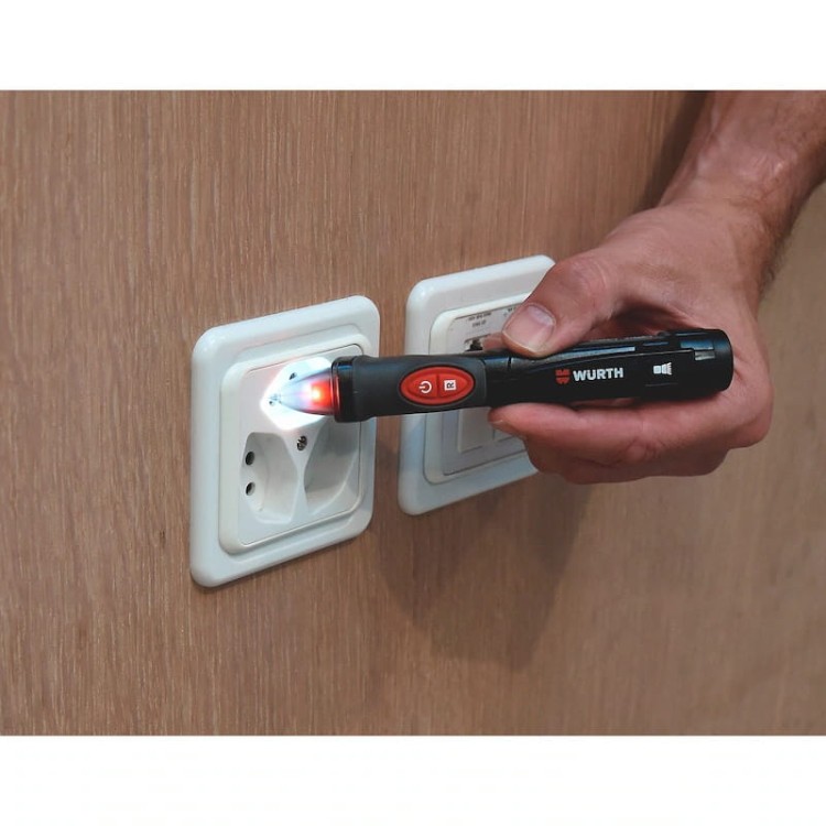 Tester napięcia bezdotykowy WURTH 12-1000V CAT IV IP67 LED