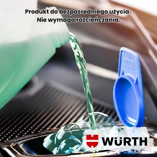 Letni płyn do spryskiwaczy NANOWASH 4L WURTH NANO Cytryna Kanister