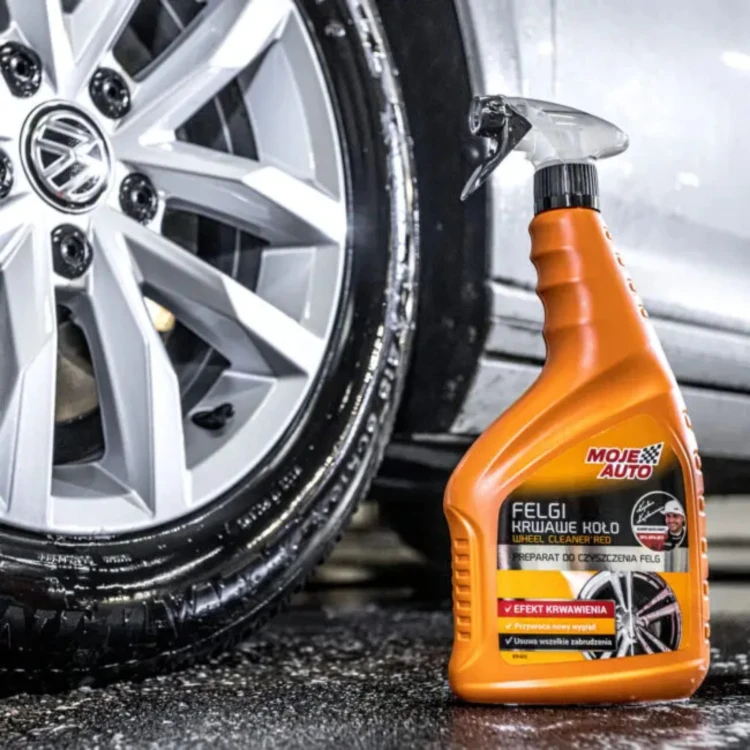 Płyn do felg Krwawe Koło efekt krwawienia neutralny 750ml MOJE AUTO