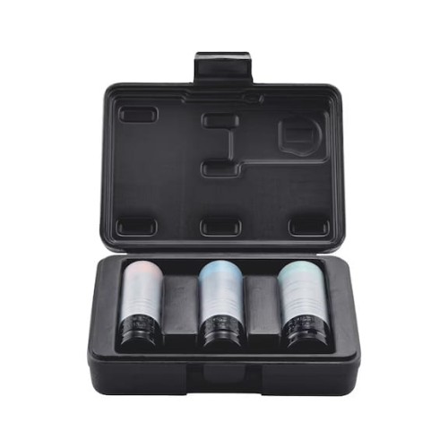 Zestaw nasadek udarowych napęd 1/2 cala do felg aluminiowych WURTH 3 el.