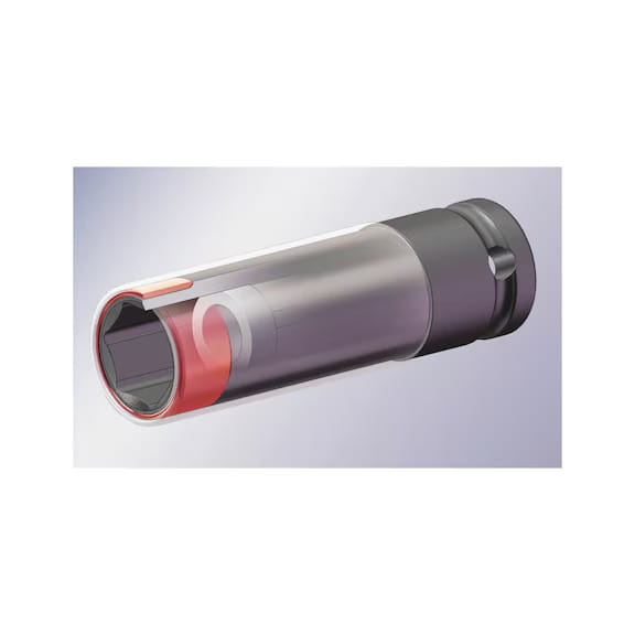 Zestaw nasadek udarowych napęd 1/2 cala do felg aluminiowych WURTH 3 el.