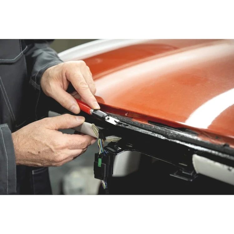 Zestaw skrobaków PU do uszczelek kleju szyb ostrza WURTH 83 el. Orsy